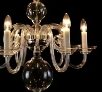 Clear Glass Chandelier  LW513060100G - detail 