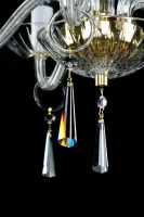 Clear Glass Chandelier L147CE - detail 