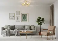 Ceiling Light Square L245CLN