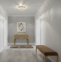 Cut crystal chandelier EL688300