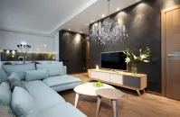 Crystal chandelier EL177609PB