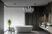 Crystal chandelier EL1018+407PB