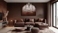 Crystal chandelier Bohemia Crystal original EL10212+602PB