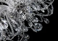 Crystal chandelier EL10212+602PB