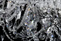 Crystal chandelier EL10212+602PB