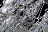 Crystal chandelier EL10212+602PB