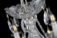 Crystal chandelier EL10212+602PB