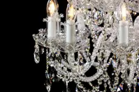 Crystal chandelier EL10212+602PB