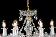 Crystal chandelier EL10212+602PB