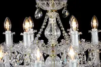 Crystal chandelier EL10212+602PB