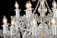 Crystal chandelier EL10212+602PB