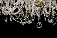 Crystal chandelier EL10212+602PB
