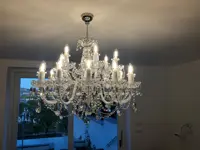 Crystal chandelier EL10212+602PB