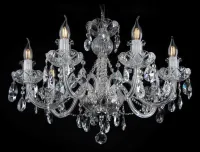Traditional Crystal Chandeliers EL134702PB  - silver 
