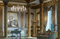 Chandelier crystal luxury EL2034002 mat
