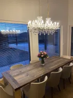 Chandelier crystal modern EL1021402 OVALPB 