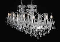 Chandelier crystal modern EL1021402 OVALPB 