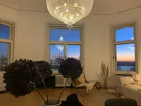 Big chandelier with trimmings L202CLN
