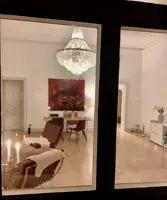 Big chandelier with trimmings L202CLN