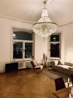 Big chandelier with trimmings L202CLN