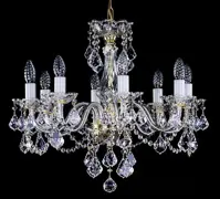 Cut glass crystal chandelier L024CLN