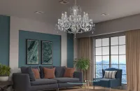 Living Room Crystal Chandeliers EL1201002PB