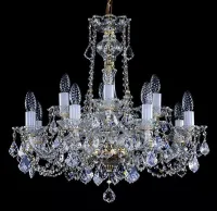 Cut glass crystal chandelier L018CLN