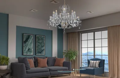 Modern Crystal Chandelier For Living Room 