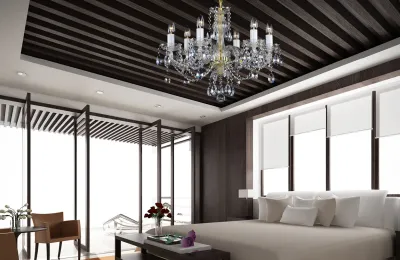 Modern Crystal Chandelier For Living Room 