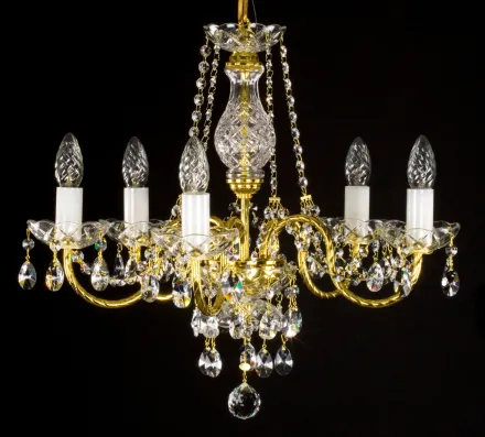 Chandelier with metal arms L181CE