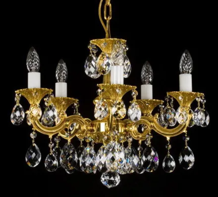 Chandelier cast brass L347CLN