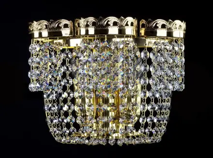 Wall lamp with trimmings N280CLN