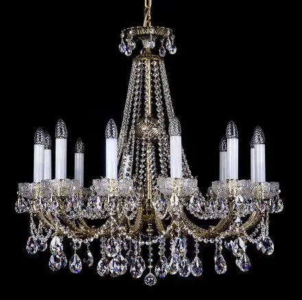 Chandelier cast brass L311CLN