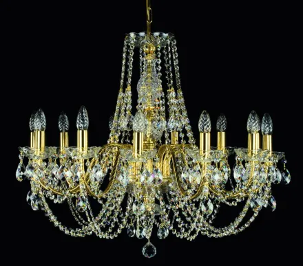 Chandelier with metal arms L184CE