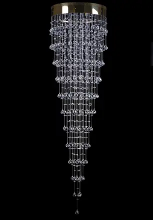 Spiral Crystal Light modern L449CE