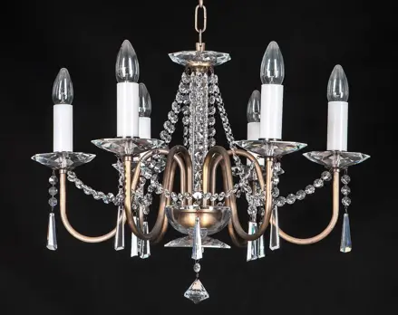 Chandelier with metal arms EL917603PT