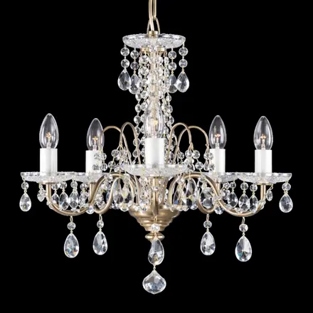 Chandelier with metal arms AL086