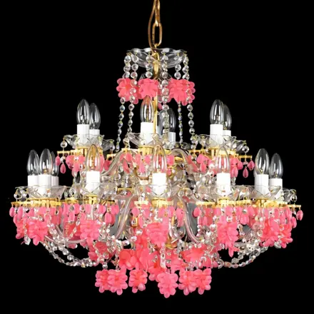 Chandelier with wine trimmings AL134K