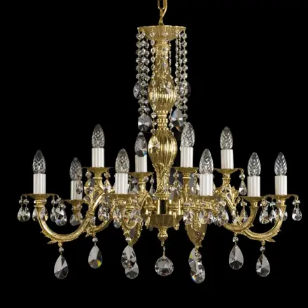 Chandelier cast brass AL093