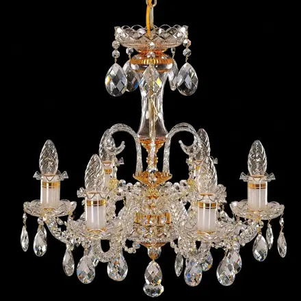 Cut glass crystal chandelier EL630695