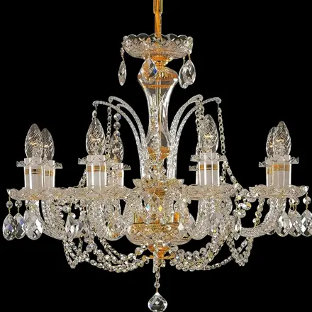 Cut glass crystal chandelier EL630895