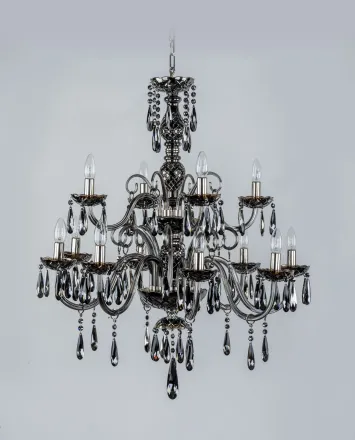 Chandelier crystal black ATCH8+4A