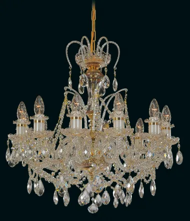 Cut glass crystal chandelier EL6301295