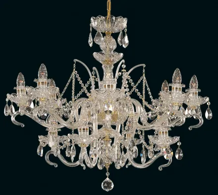 Cut glass crystal chandelier EL6631219