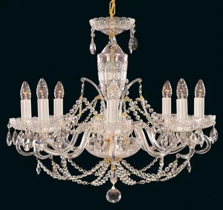 Cut glass crystal chandelier EL683802