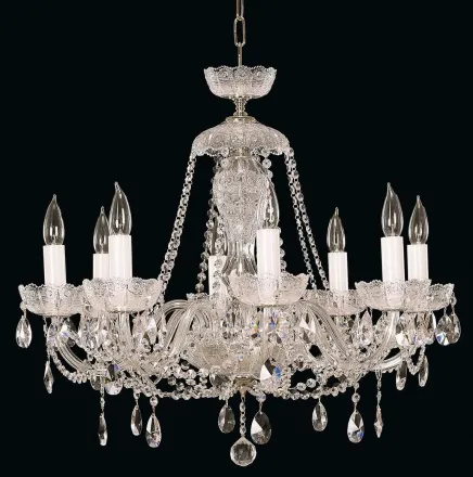 Cut glass crystal chandelier EL680802