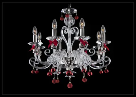 Design chandelier EL404807REDNi