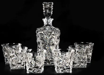 Crystal whisky set BG07470S