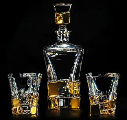 Crystal whisky set BG26107ZLATO-S