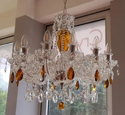 Crystal chandelier EL10912202-2Ni